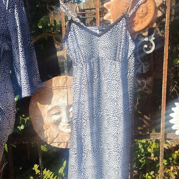 Rene Rofe Shamise And Robe Set Medium, Leopard Print - Picture 4 of 10